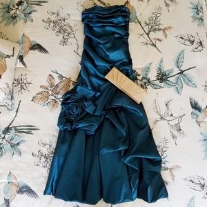 May Queen Couture Strapless Gown